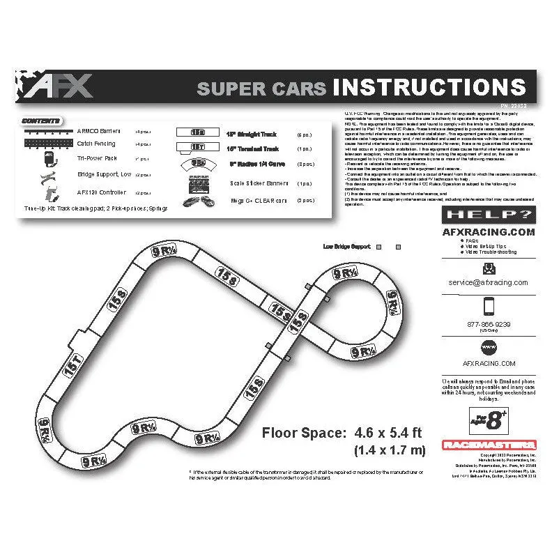 1/64 Super Cars Vette & Ford Set