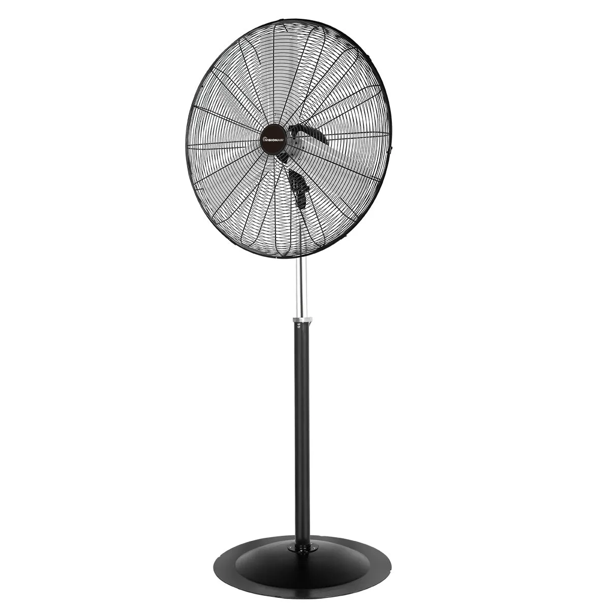 30-inch Oscillating High Velocity Pedestal Fan - Black