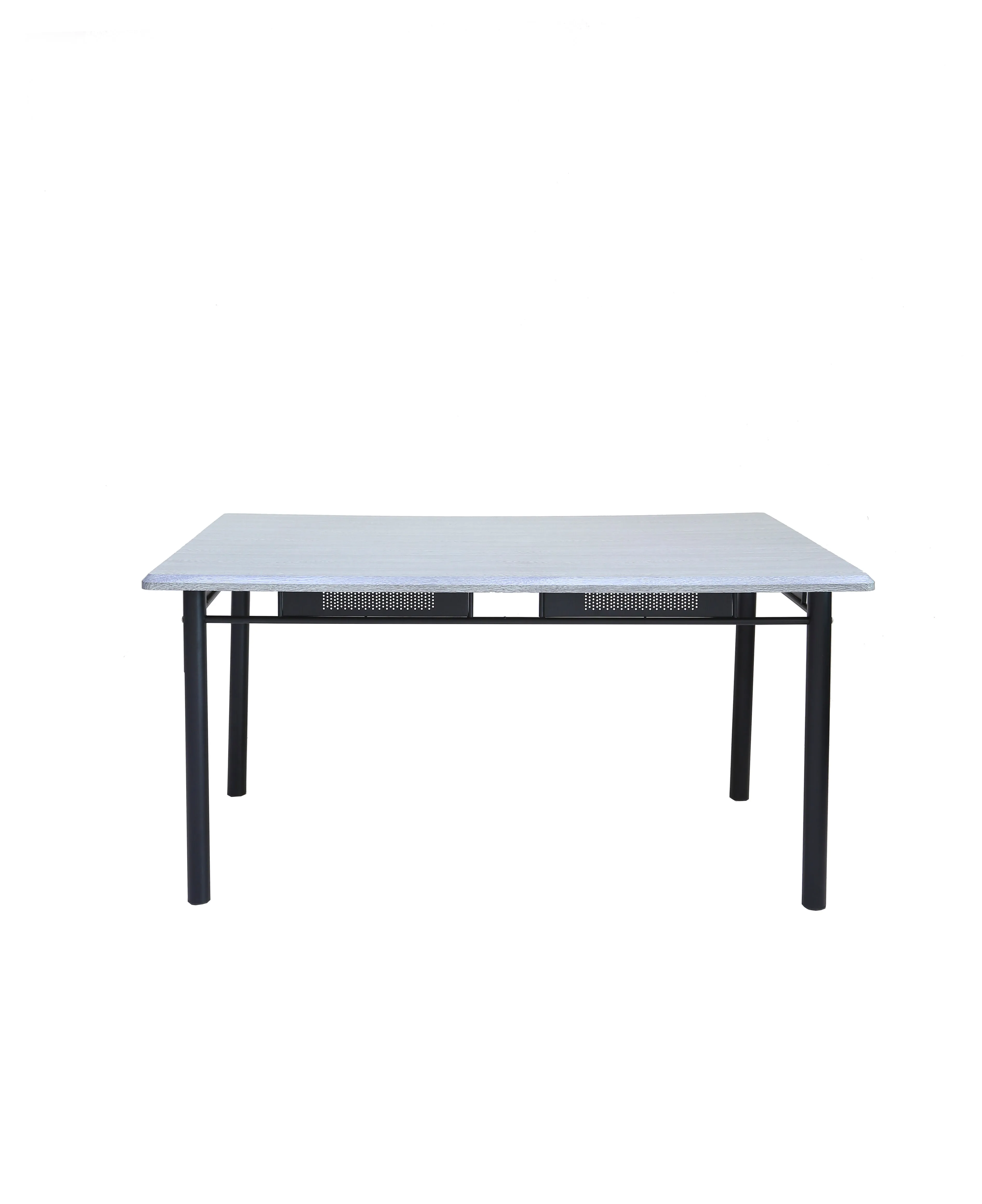 Aft Wooden Steel Metal Dining Table Chairs Set Modern Dining Room and Kitchen AFT1406F-14 1 6