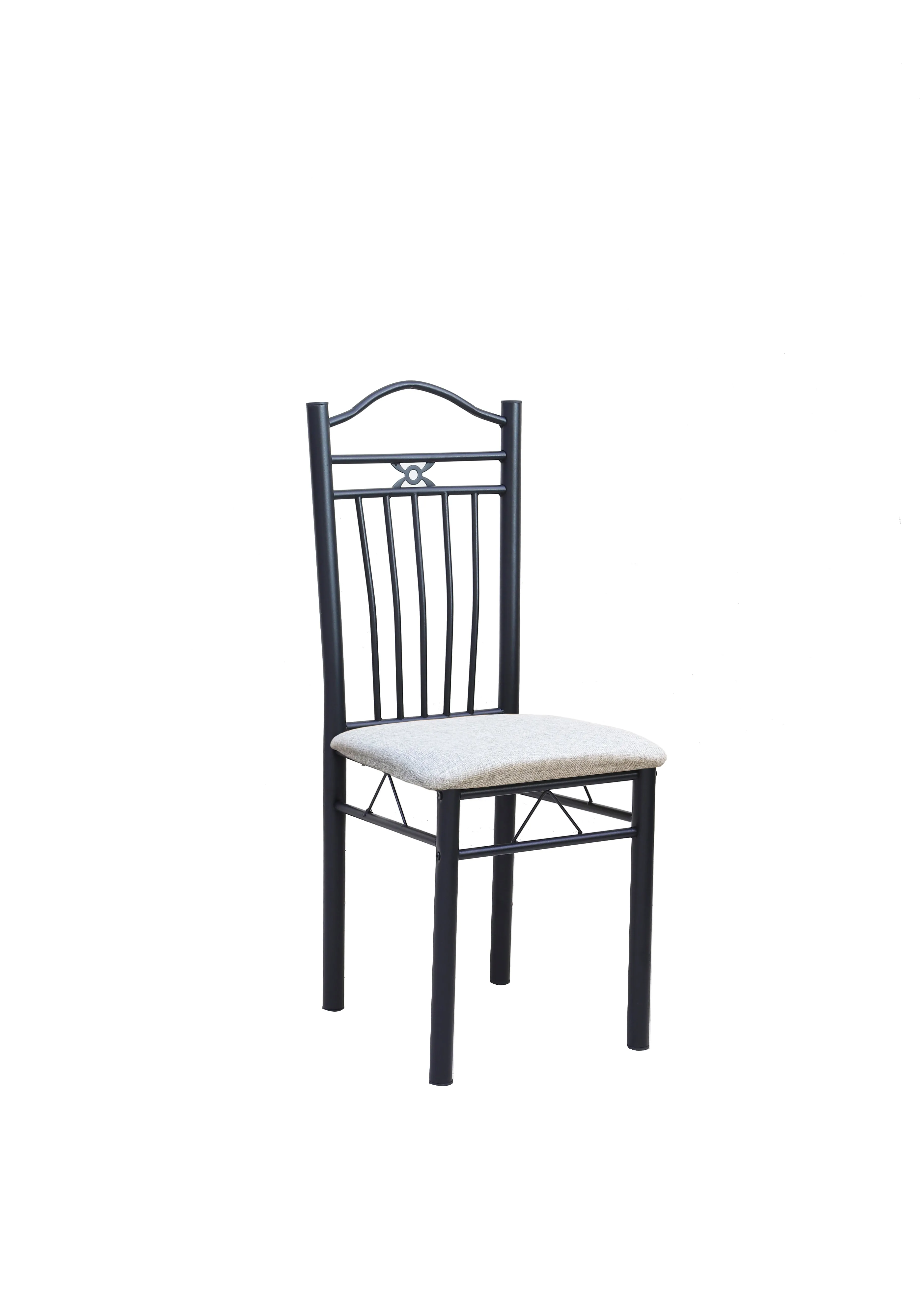Aft Wooden Steel Metal Dining Table Chairs Set Modern Dining Room and Kitchen AFT1406F-14 1 6