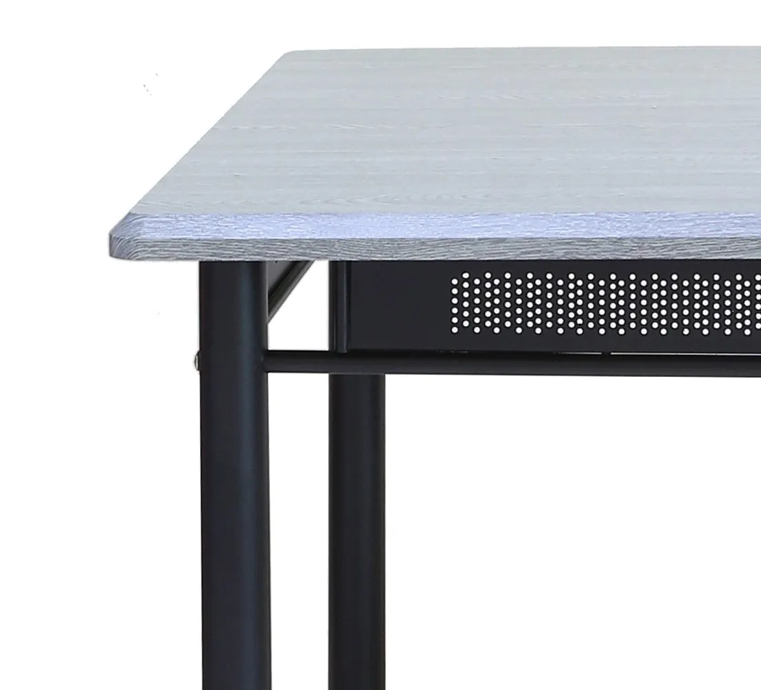 Aft Wooden Steel Metal Dining Table Chairs Set Modern Dining Room and Kitchen AFT1406F-14 1 6