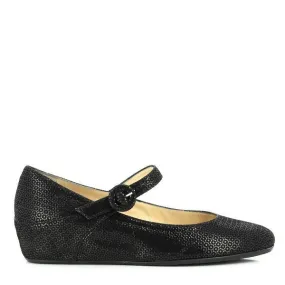 Amalfi Erede Black Ballet Pumps