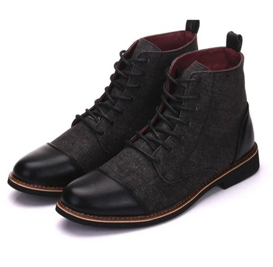 Angelo Ricci™ Ankle Casual Lace Up Boots