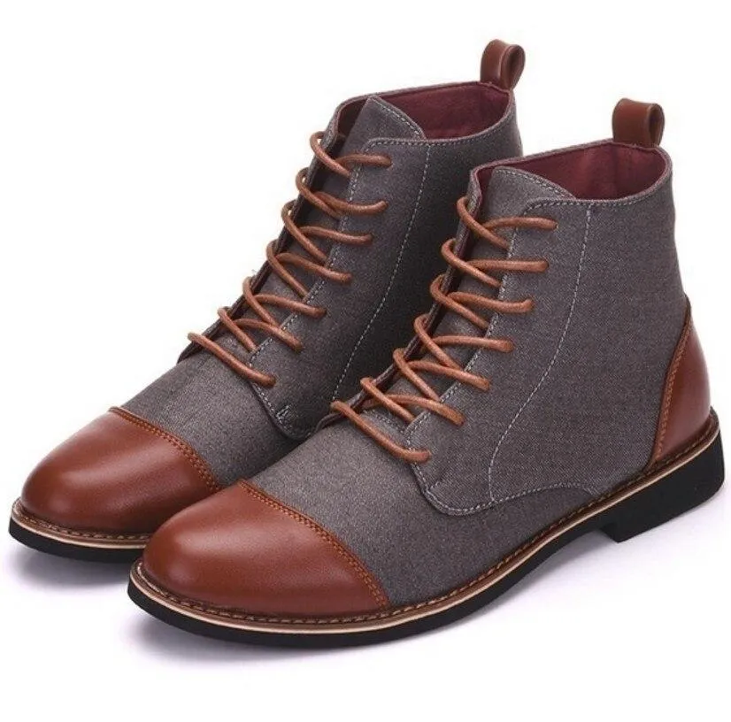 Angelo Ricci™ Ankle Casual Lace Up Boots