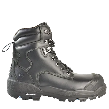 Bata Longreach Ultra Black Lace Up Steel Cap Safety Boot With Scuff Cap (804-66010) (Pre Order)