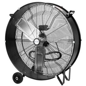 BILT HARD 34 inch 15000 CFM High Velocity Drum Fan, 3-Speed Industrial Heavy Duty Shop Fan for Warehouse, Garage, Commercial, Workshop and Factory - UL Listed