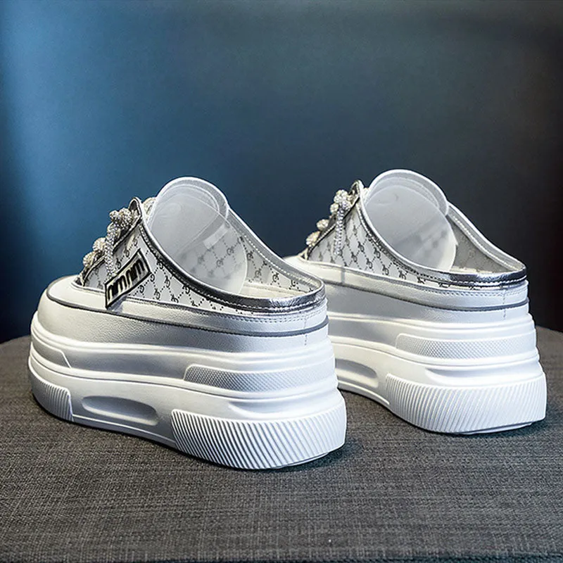 Casual Platform Muffin Mesh Shoes