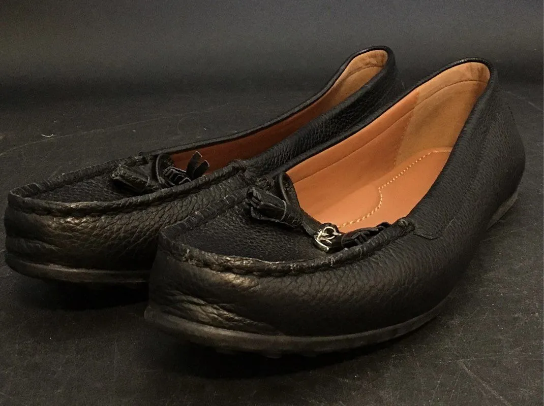 Coach Women's Black Loafer Flat - Size 10B