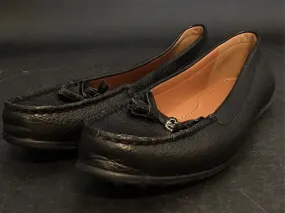 Coach Women's Black Loafer Flat - Size 10B