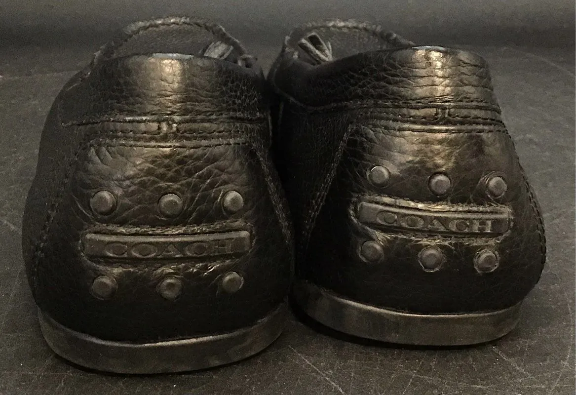 Coach Women's Black Loafer Flat - Size 10B
