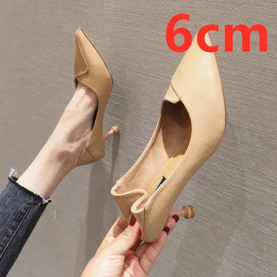 Cresfimix women sexy multi color party night club high heel shoes lady cute comfortable slip on office high heel pumps c2428