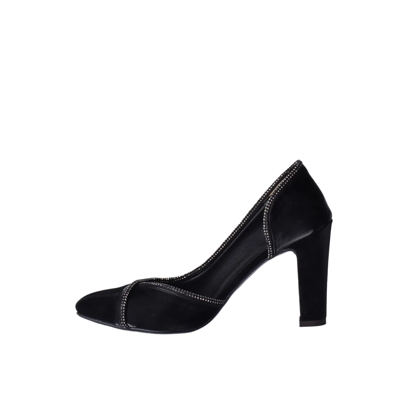 Decorative Pearls Pointed High Heels Pumps