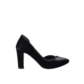 Decorative Pearls Pointed High Heels Pumps