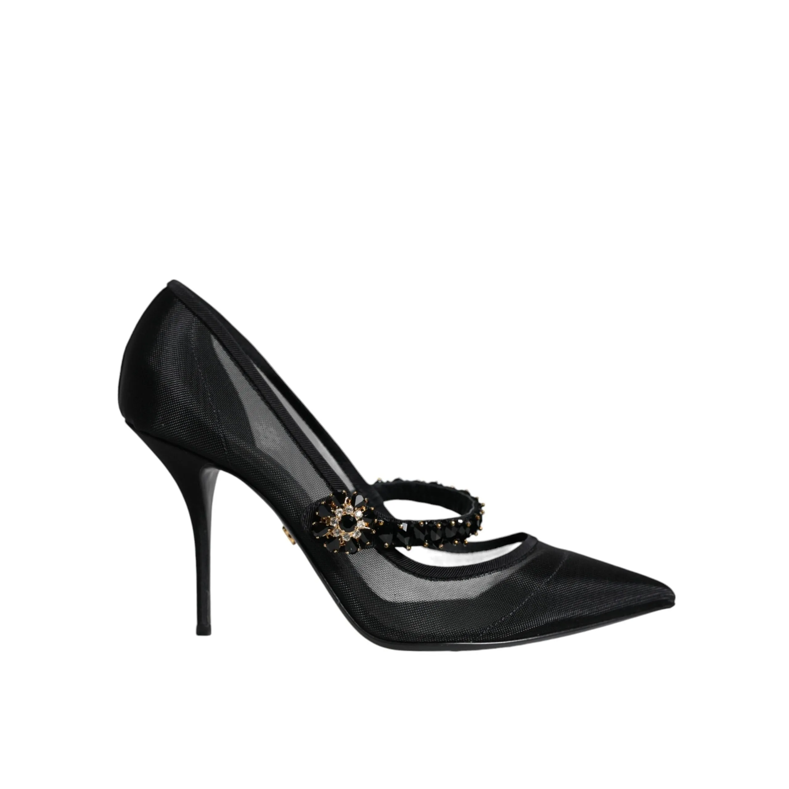 Dolce & Gabbana Red Taormina Lace Crystal Heels Pumps Shoes
