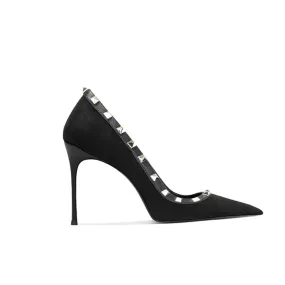 FEICA Studded Mid Heel Pumps - 6cm