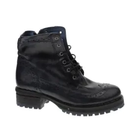 Felmini 9045 Navy Lace-Up Boots