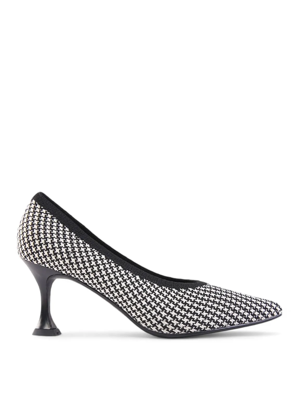 High Street Plaid Heel Pumps