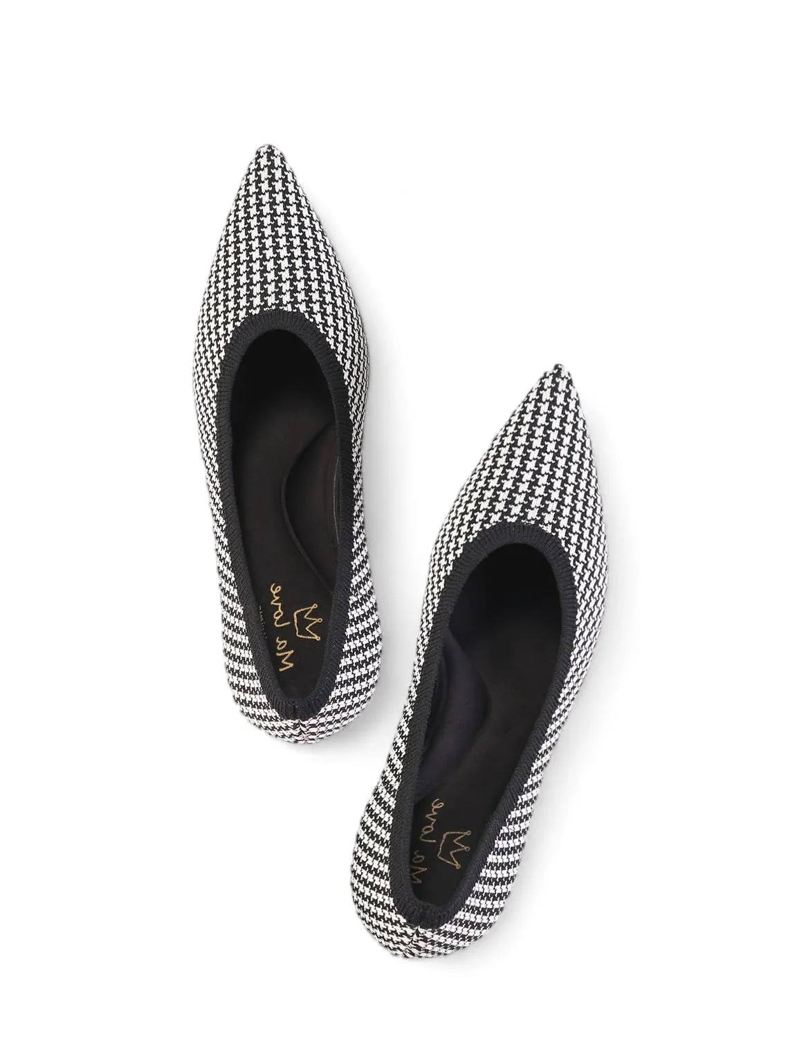 High Street Plaid Heel Pumps