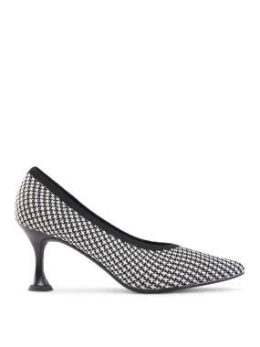 High Street Plaid Heel Pumps