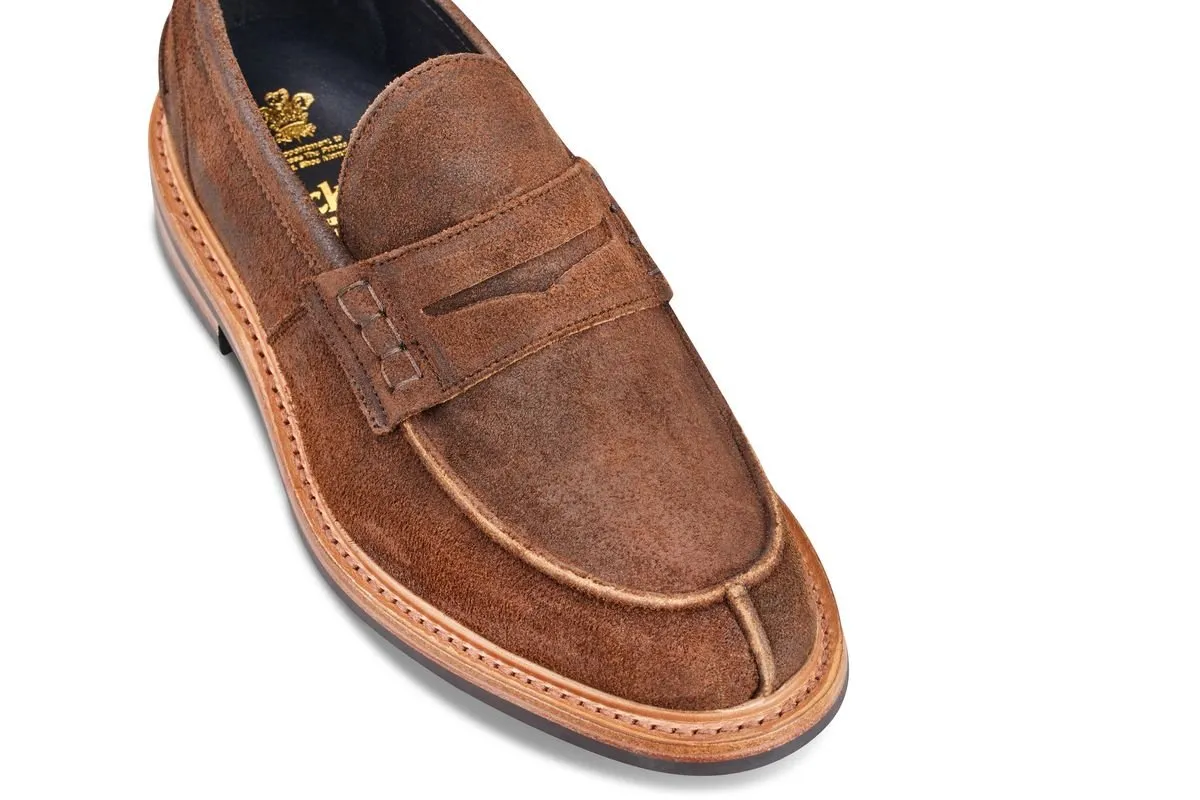 James Penny Loafer - Snuff Reverse Suede