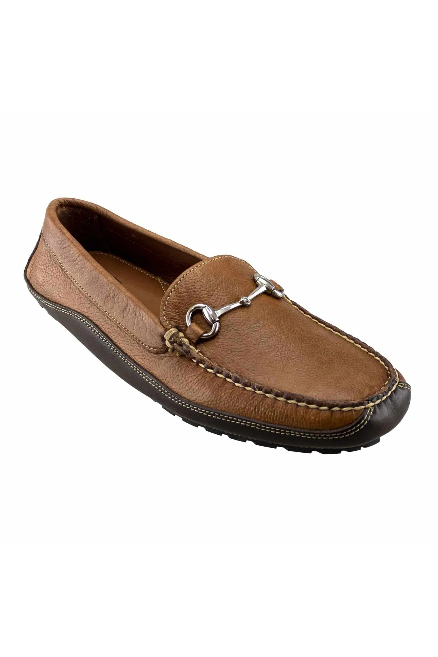 Kiawah Tumbled Leather Bit Driver in Gridiron Brown by T.B. Phelps