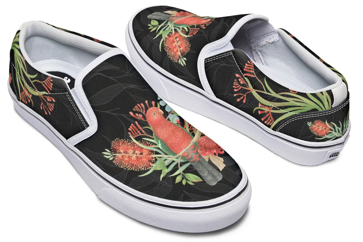 King Parrot Slip Ons