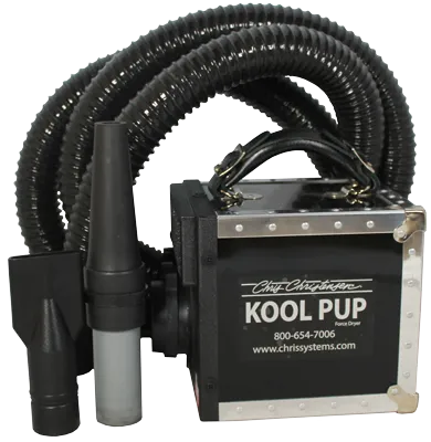 Kool "Pup" Dryer - Cool Air Dryer ... available in 4 colours