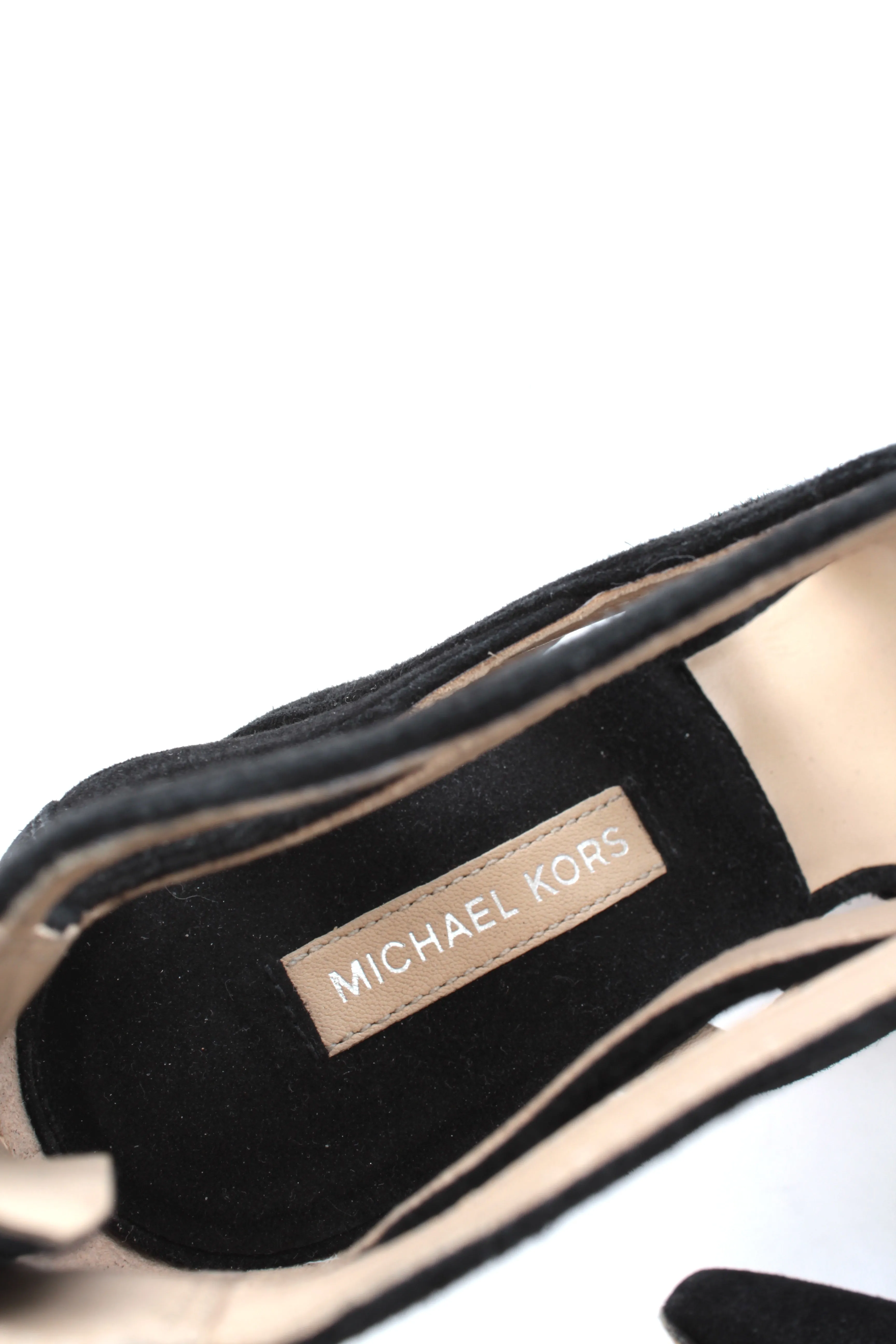 Michael Kors Collection 'Arissa' Suede Strap Pumps