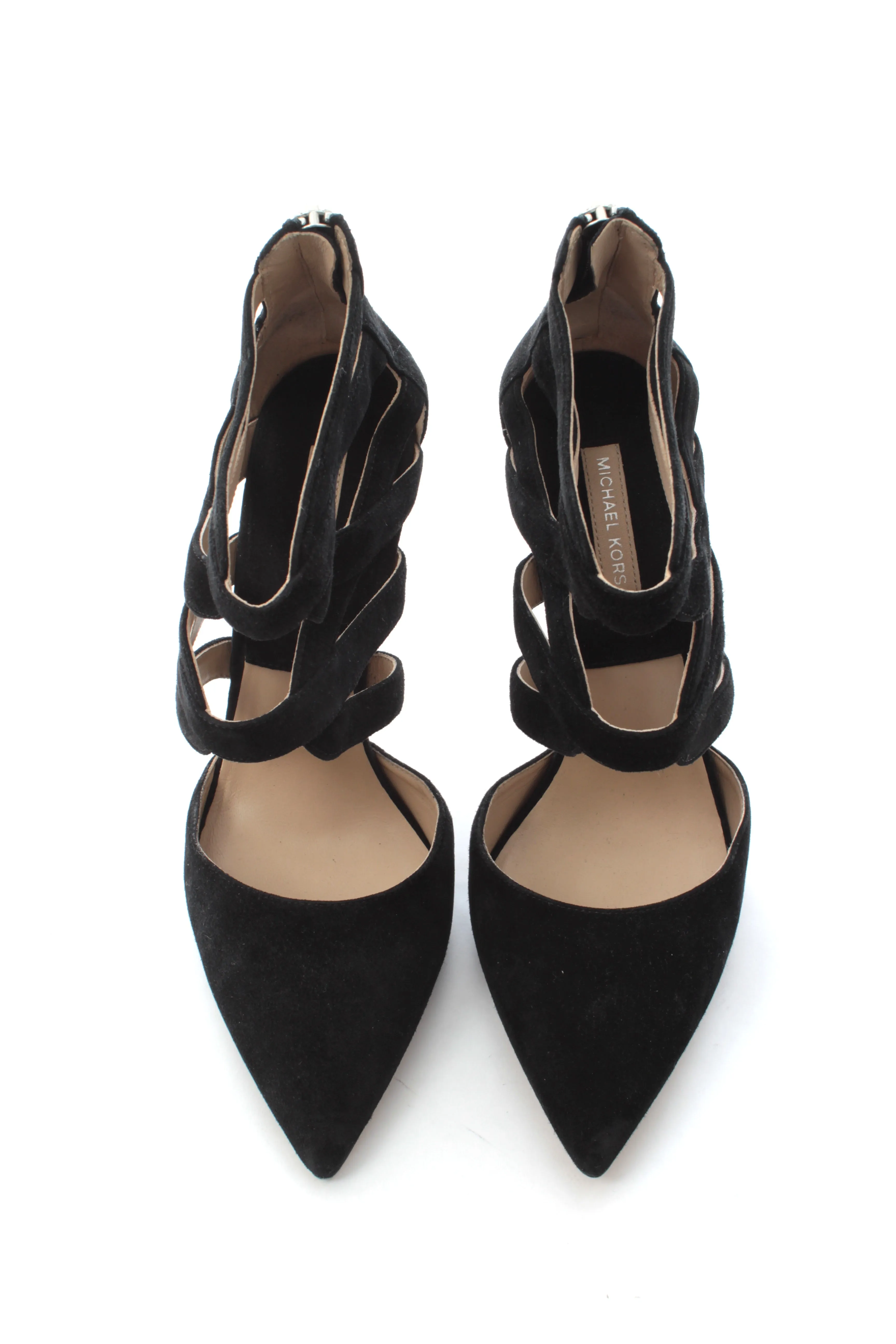 Michael Kors Collection 'Arissa' Suede Strap Pumps