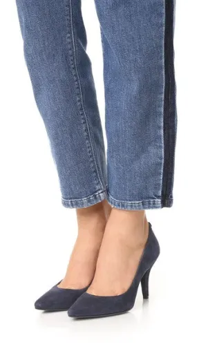 MICHAEL Michael Kors Navy Mid Flex Pumps High Heels Size 11