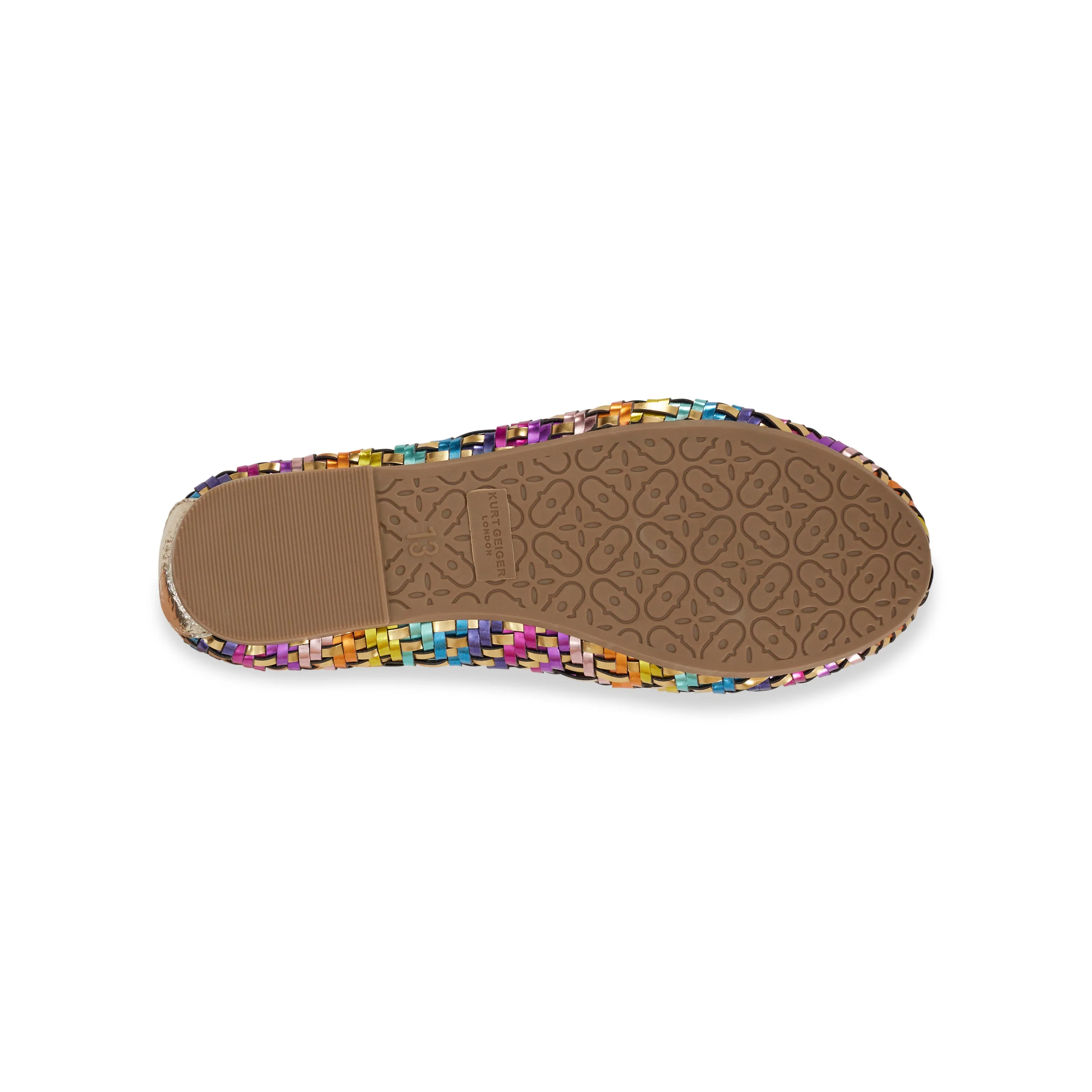 Mini Eagle Ballet Flat - Big Kid Gold Multi