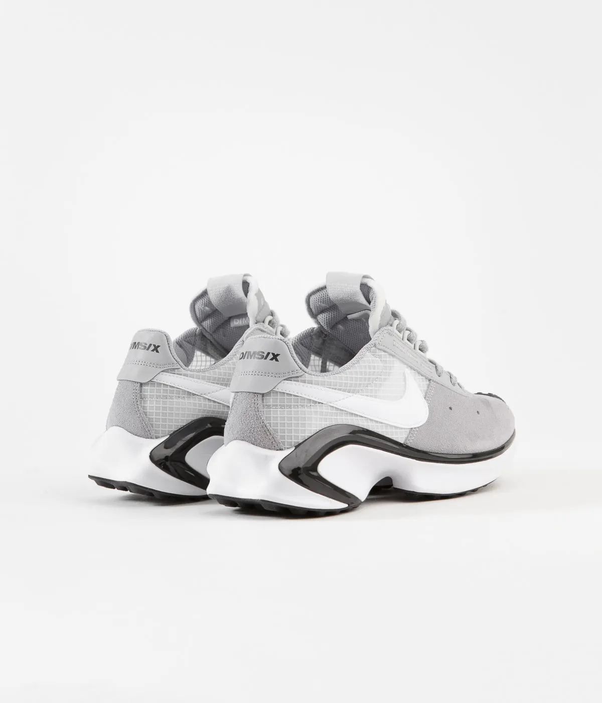 Nike D/MS/X Waffle Shoes - Wolf Grey / White - Pure Platinum - Black
