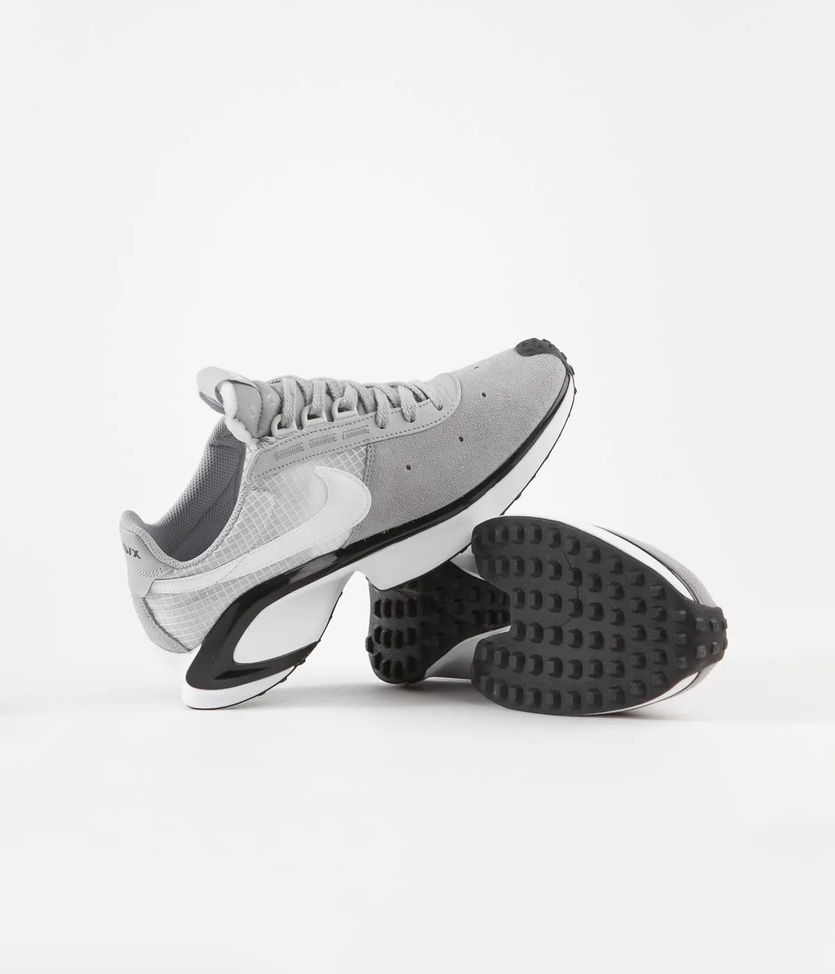 Nike D/MS/X Waffle Shoes - Wolf Grey / White - Pure Platinum - Black