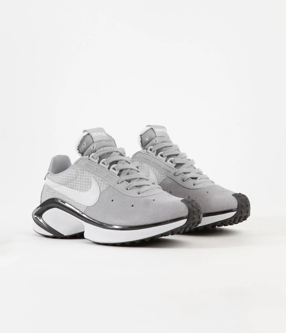 Nike D/MS/X Waffle Shoes - Wolf Grey / White - Pure Platinum - Black