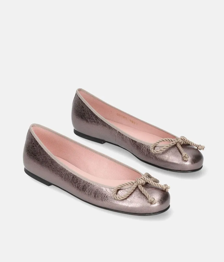Pretty Ballerinas – Metallic Bronze