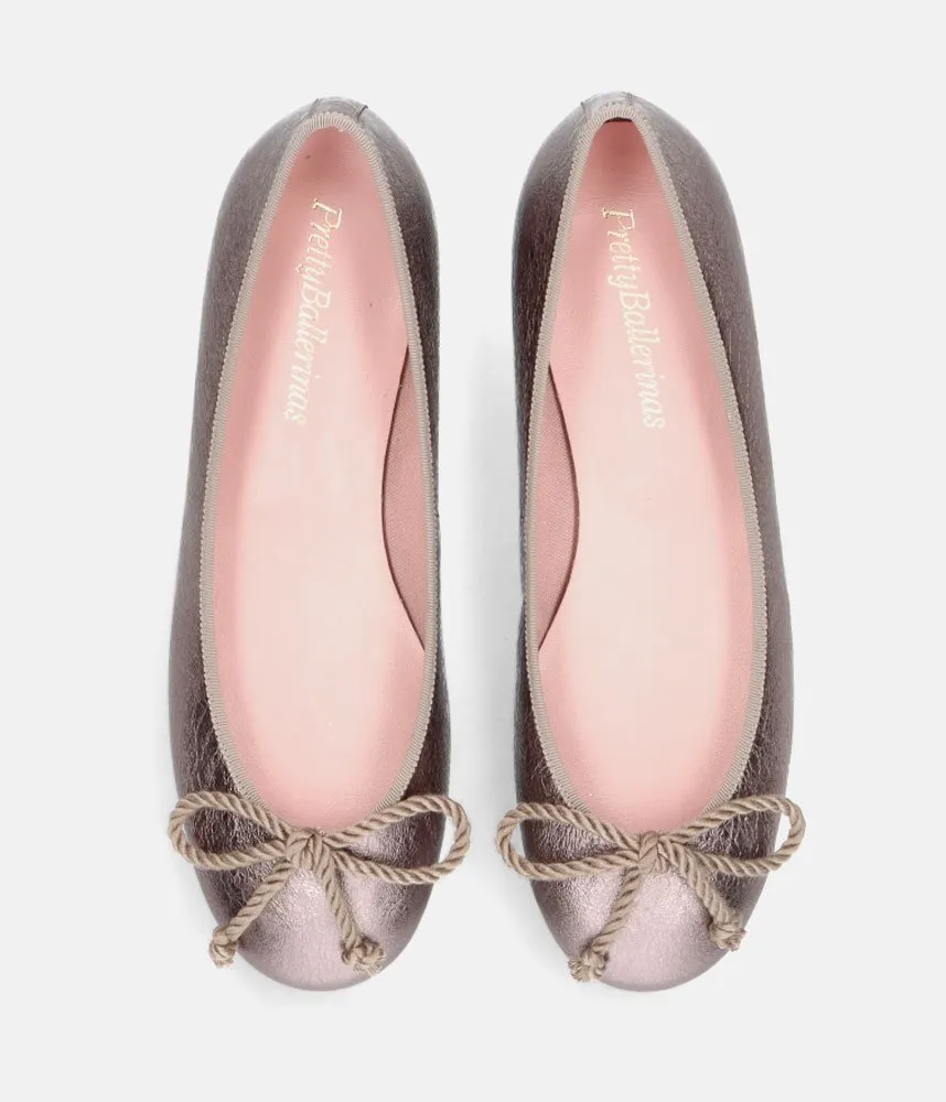 Pretty Ballerinas – Metallic Bronze