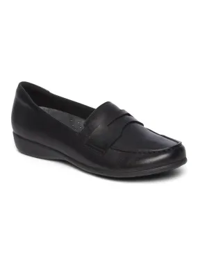 Rockport Aravon Women's Abbey Loafer Black Leather CH3352