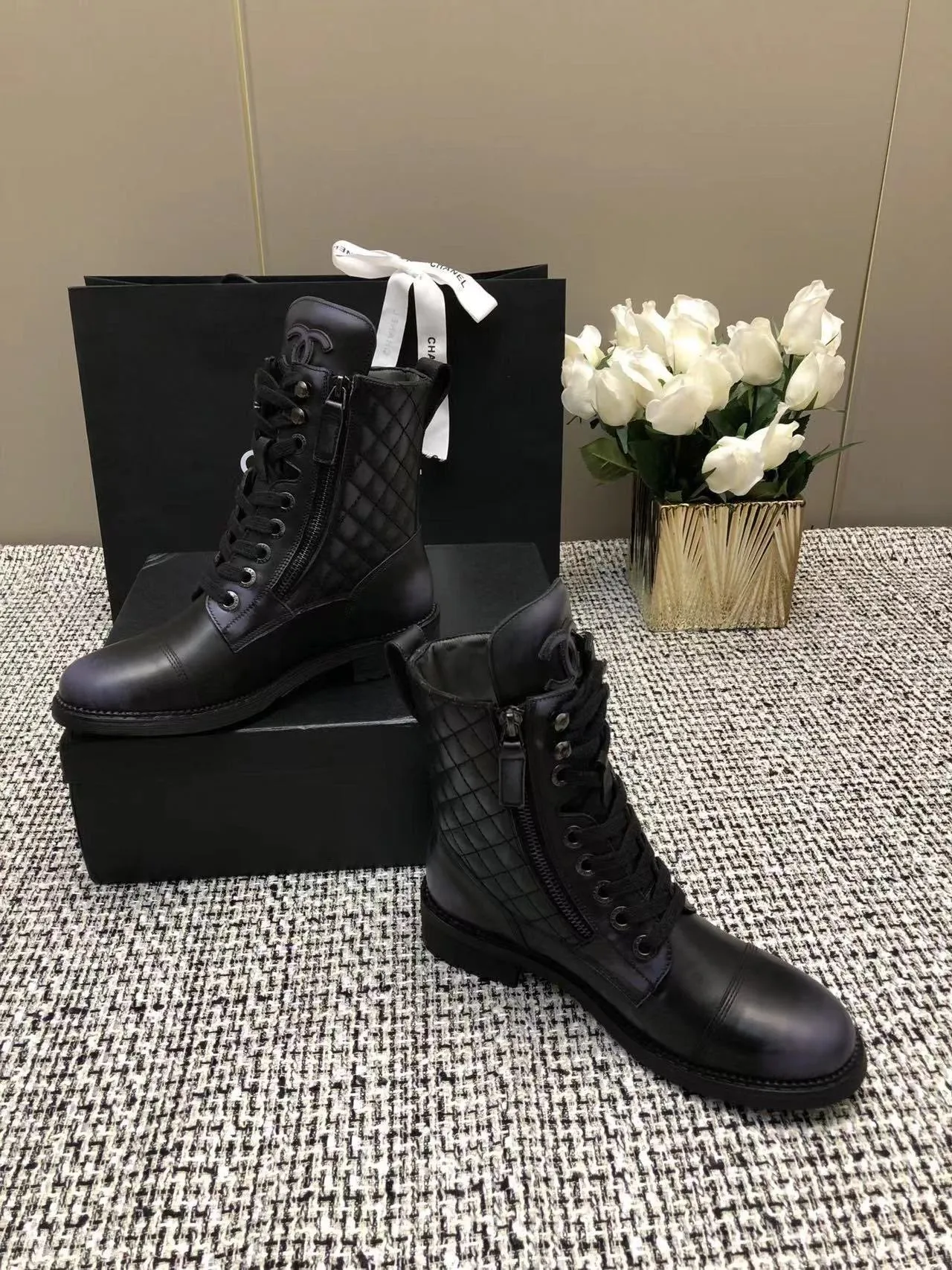 SE1247 CC lace-up Boots / Size5-10