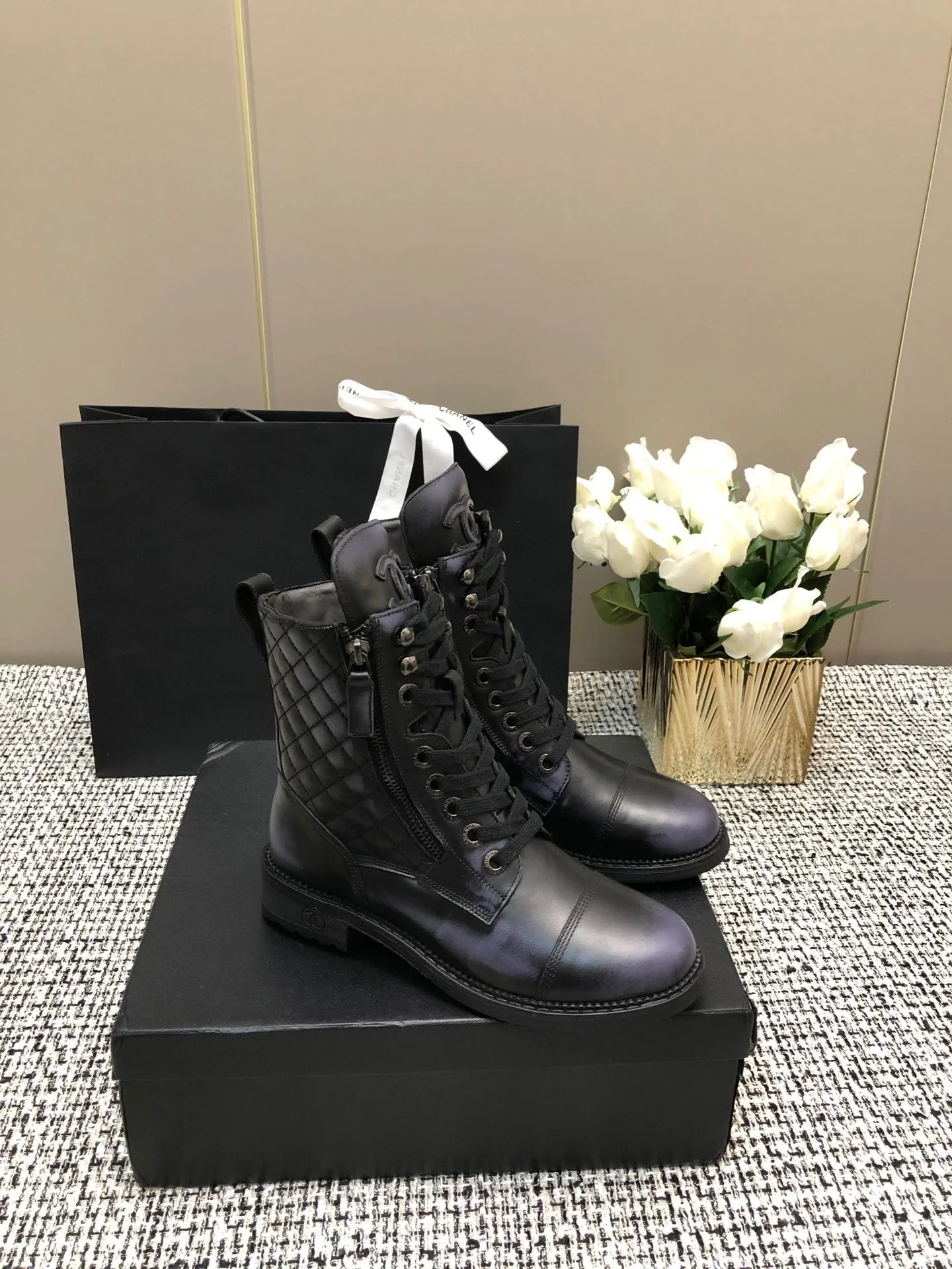 SE1247 CC lace-up Boots / Size5-10