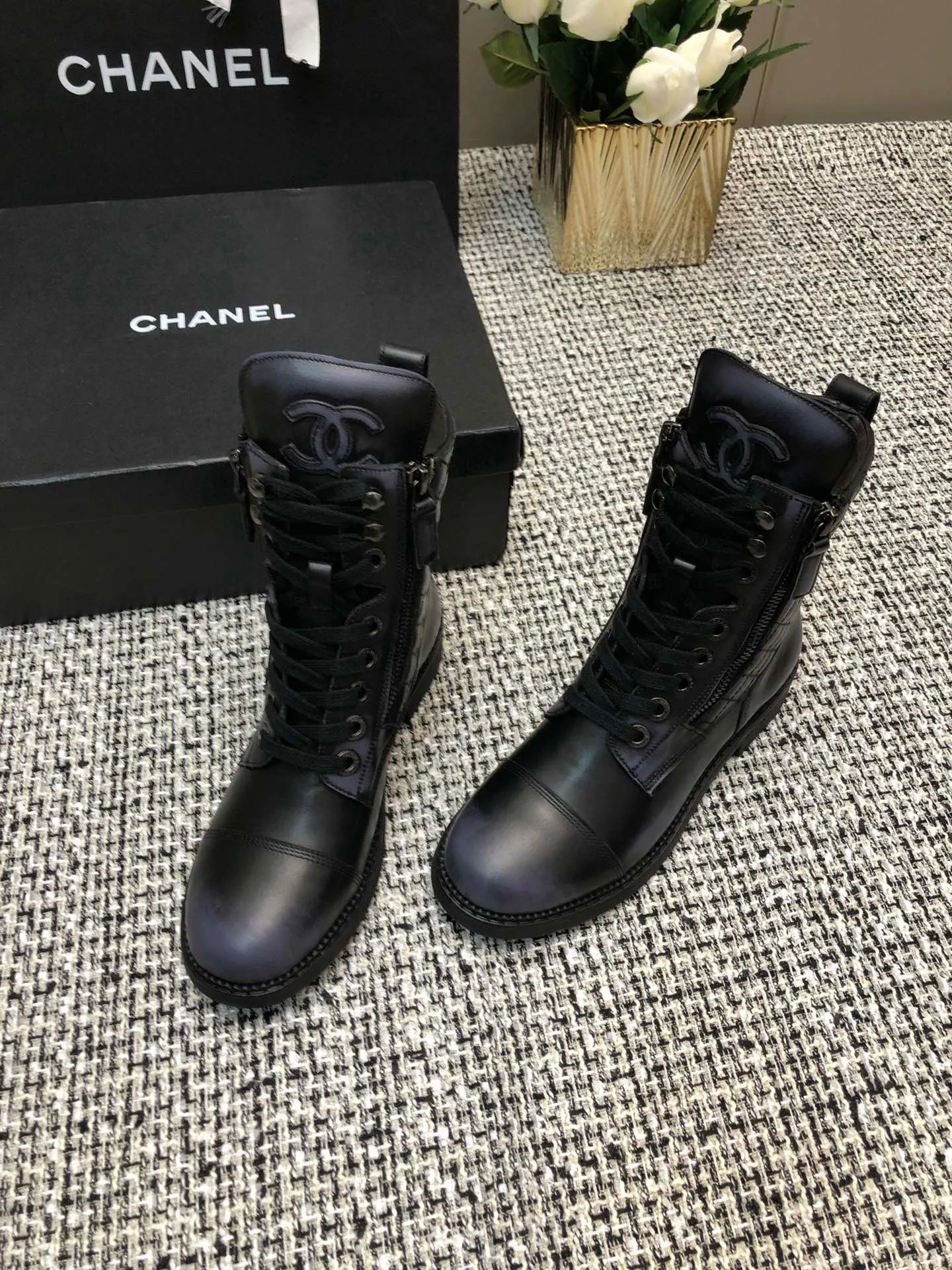 SE1247 CC lace-up Boots / Size5-10