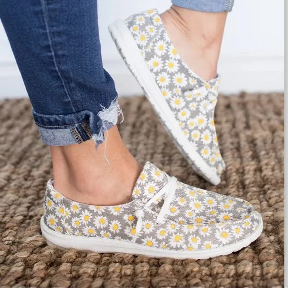 Sunflower Very G Slip Ons
