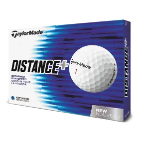 TaylorMade Distance  White Golf Balls - Dozen 2020
