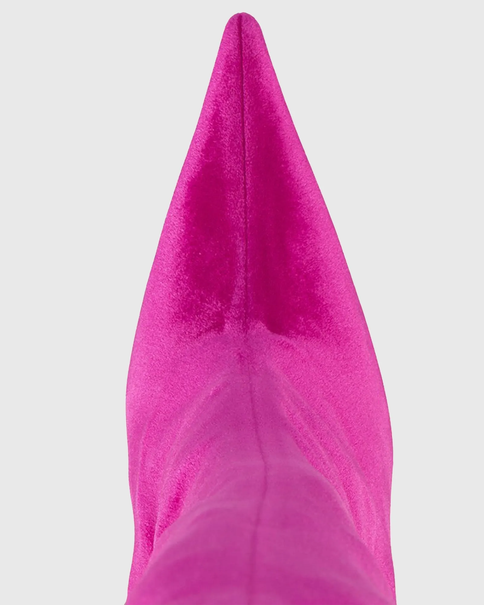 Tersa Velvet Mid Calf Boots In Hot Pink