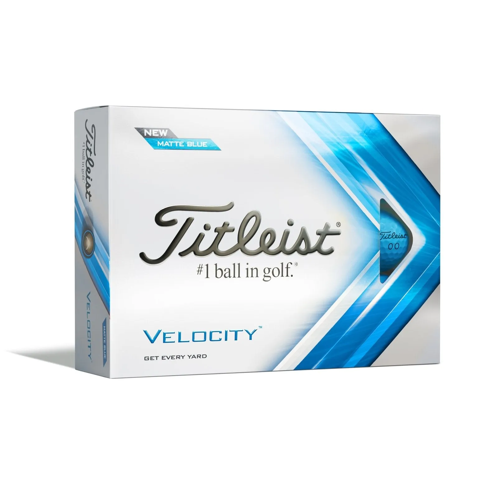 Titleist 2023 Velocity Golf Balls | Matte Blue