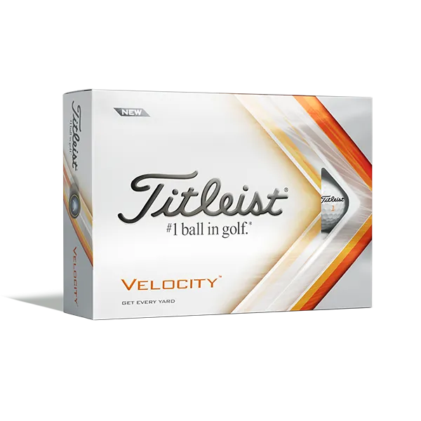 Titleist Velocity Golf Balls - White