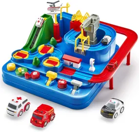Velocity Vortex Racing Set: High-Speed Circuit Speeders Square Track for Thrilling Fun and Competition!