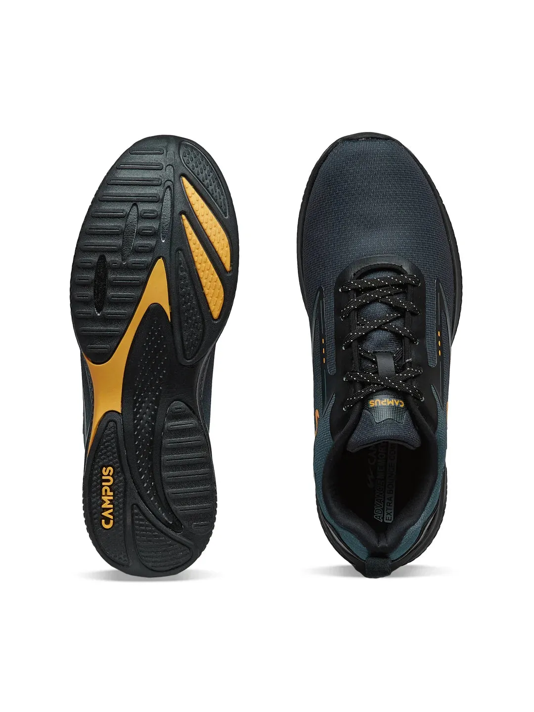 VESPER Black Men's Running Shoes