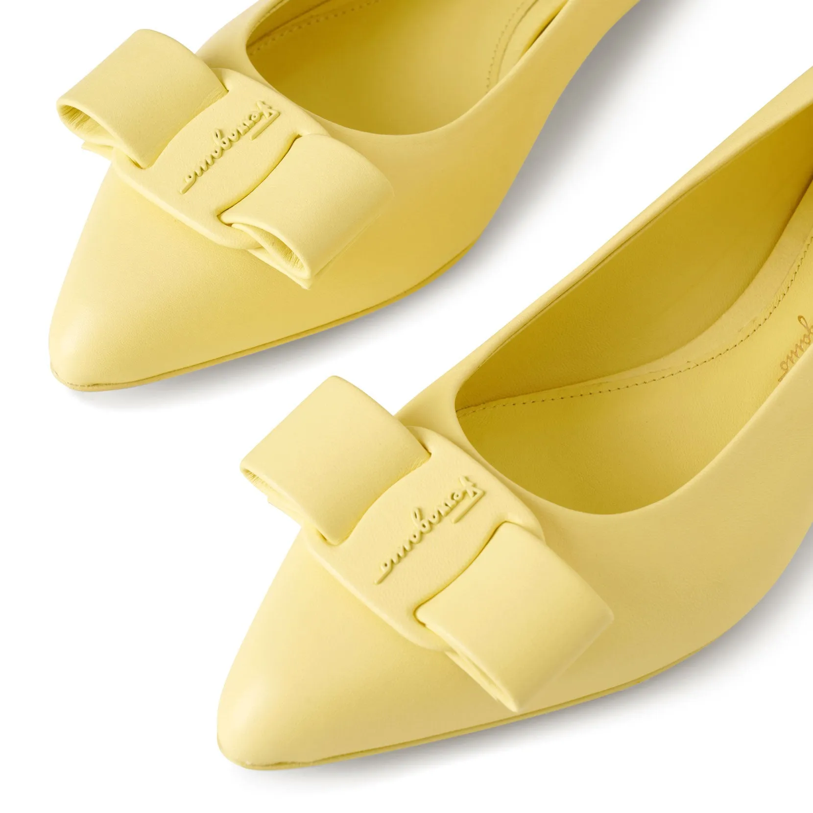 Viva technicolor leather flats