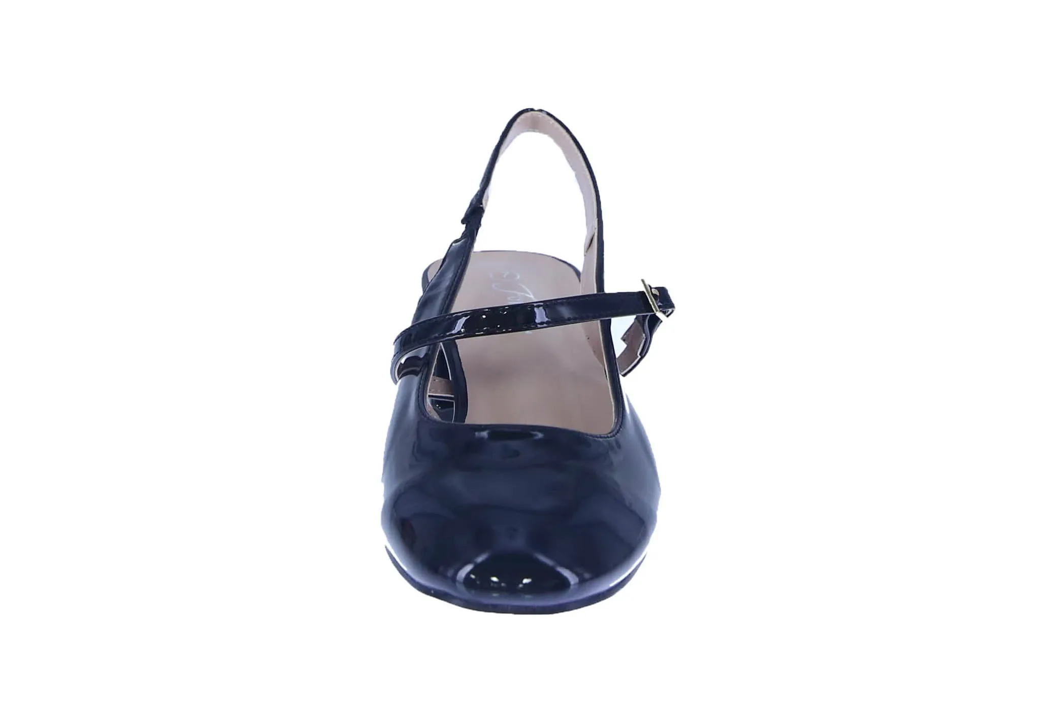WOMAN'S HEELS BLACK PAT ACCLAIM-72