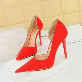 Women10.5cm High Heels Elegant Blue Pumps Sexy